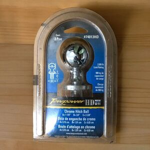 New VTG Reese Towpower 1-7/8" Chrome Hitch Ball, 2,000 Lbs Capacity 74013HD